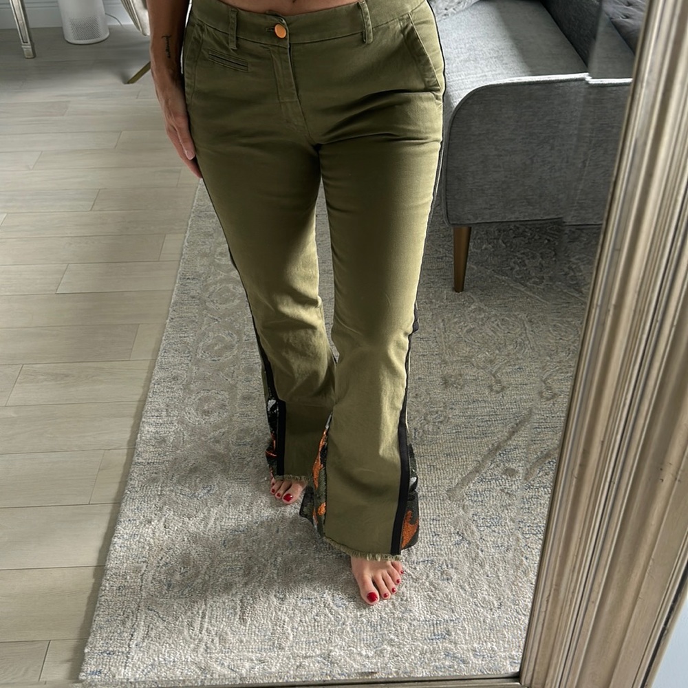 Vintage flare chinos